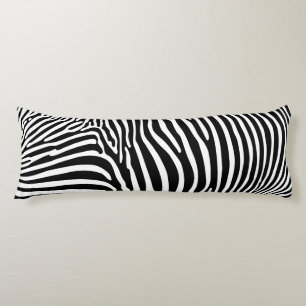 Zebra-Tierdruck Seitenschläferkissen