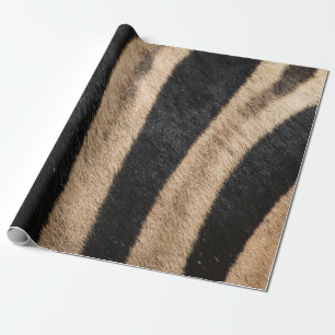 ZEBRA TIERDRUCK STREIFEN GESCHENKPAPIER
