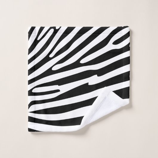 Zebra-Tierdruck Waschlappen (Waschlappen)