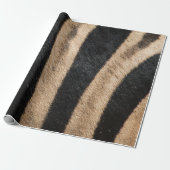 ZEBRA TIERDRUCKSTRIPE GESCHENKPAPIER (Ungerollt)
