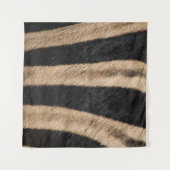 ZEBRA TIERDRUCKSTRIPE WANDTEPPICH (Vorderseite (Horizontal))