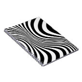 Zebra-Tierhaut-Texturmuster-88 Notizblock (Rechte Seite)