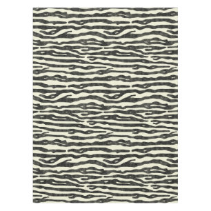 Zebra-tierisches gestreiftes Muster stilvoll Tischdecke