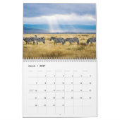Zebra-Tierkalender Kalender (Mär 2027)