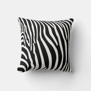 Zebra-Tierprint Kissen