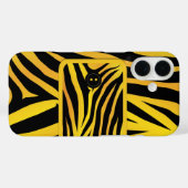 Zebra Tiger Stripes Case-Mate iPhone Hülle (Rückseite (Horizontal))