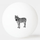 ZEBRA TISCHTENNISBALL (Rückseite)