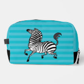 Zebra Toilettenbeutel Waschbeutel (Vorderseite)