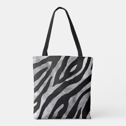 Zebra-Totbeutel Einzigartiges Muster, schön Tasche (Rückseite)
