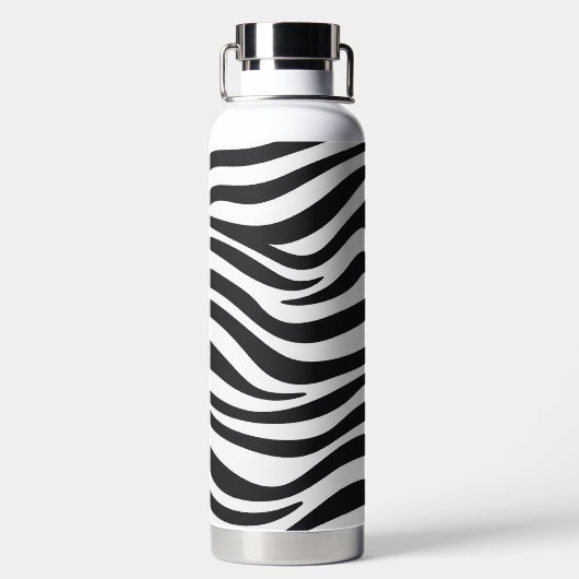 Zebra Trinkflasche (Rückseite)