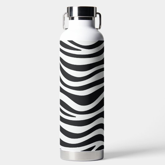 Zebra Trinkflasche (Vorderseite)