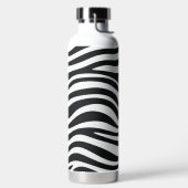 Zebra Trinkflasche (links)