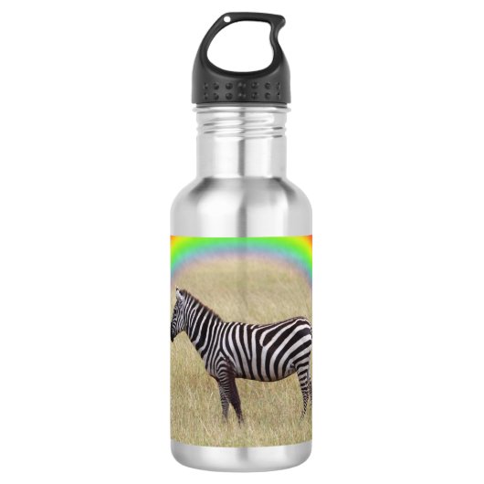 Zebra Trinkflasche (Vorderseite)