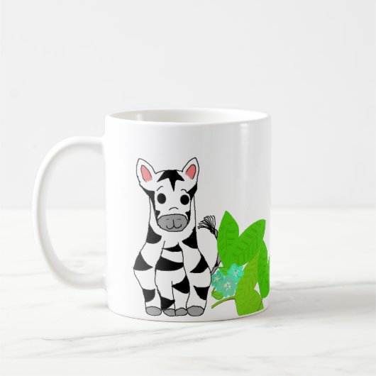 Zebra Tropical Kaffeetasse (Links)