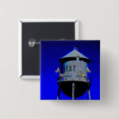 Zebra-Turm Button (Vorne & Hinten)
