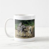 Zebra und Baby Kaffeetasse (Links)