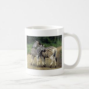 Zebra und Baby Kaffeetasse