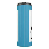 Zebra und Baby Thermosbecher (Rückseite)