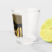 Zebra und Dots Schnapsglas (Rechts)