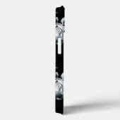 Zebra- und Exotic-Blume-Muster Case-Mate iPhone Hülle (Rückseite / Rechts)