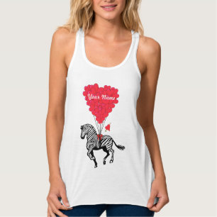Zebra und Liebe Tank Top
