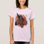 Zebra Unicorn T-Shirt (Vorderseite)