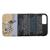 Zebra unter PferdiPhone 7 Fall Case-Mate iPhone Hülle (Rückseite (Horizontal))