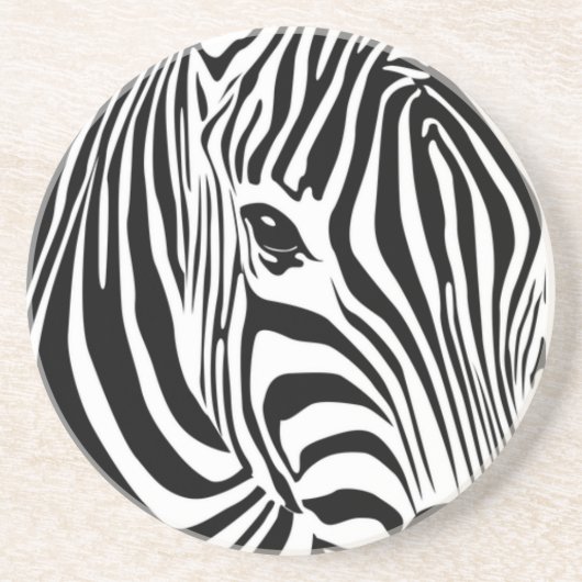 Zebra Untersetzer (Vorne)