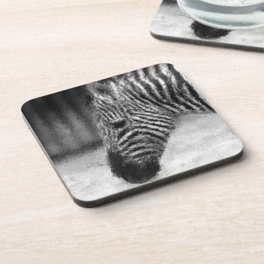 Zebra Untersetzer (Linke Seite)