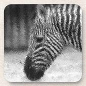 Zebra Untersetzer (Vorderseite)