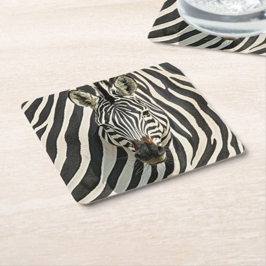 Zebra Untersetzer (angewinkelt)