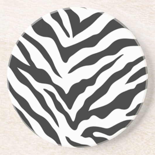 Zebra-Untersetzer Sandstein Untersetzer (Vorne)