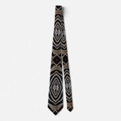 Zebra versteckt Design Mens Neck Tie Krawatte (Vorderseite)
