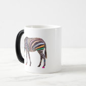 Zebra-verwandelnde Tasse (Vorderseite Links)