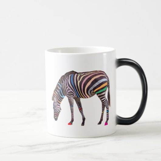 Zebra-verwandelnde Tasse (Rechts)
