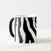 Zebra-verwandelnde Tasse (Vorderseite Links)