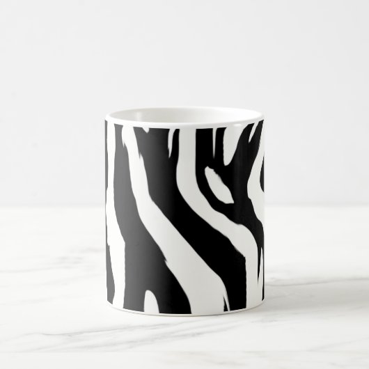 Zebra-verwandelnde Tasse (Mittel)