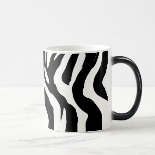Zebra-verwandelnde Tasse (Rechts)