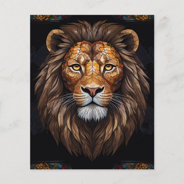 Zebra Vibrant Mosaic (Vorderseite)