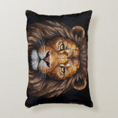 Zebra Vibrant Mosaic Dekokissen (Vorderseite(Vertikal))