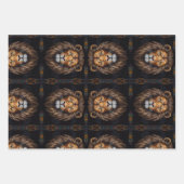 Zebra Vibrant Mosaic Geschenkpapier Set (Vorderseite 2)