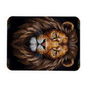 Zebra Vibrant Mosaic Magnet (Horizontal)