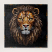 Zebra Vibrant Mosaic Puzzle (Vertikal)