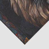 Zebra Vibrant Mosaic Seidenpapier (Detail)