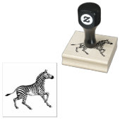 Zebra Vintag Safari Gummistempel (Stempel)