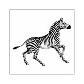 Zebra Vintag Safari Gummistempel (Prägung)