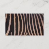 ZEBRA Visitenkarte (Rückseite)