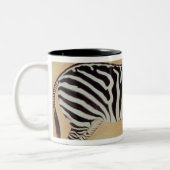 Zebra, vom "Minto Album", Mughal, 1621, Zweifarbige Tasse (Links)