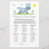 Zebra Was ist in deinem Handyspiel? (Vorderseite)