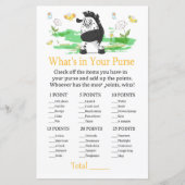 Zebra Was ist in deinem Handyspiel? (Vorderseite)